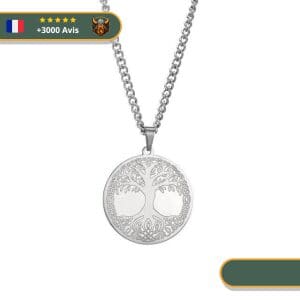 Collier Viking Arbre De Vie