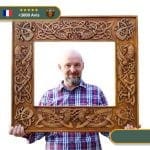 Art Mural Viking Cadre Mythologie Nordique