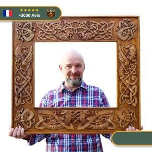 Art Mural Viking Cadre Mythologie Nordique