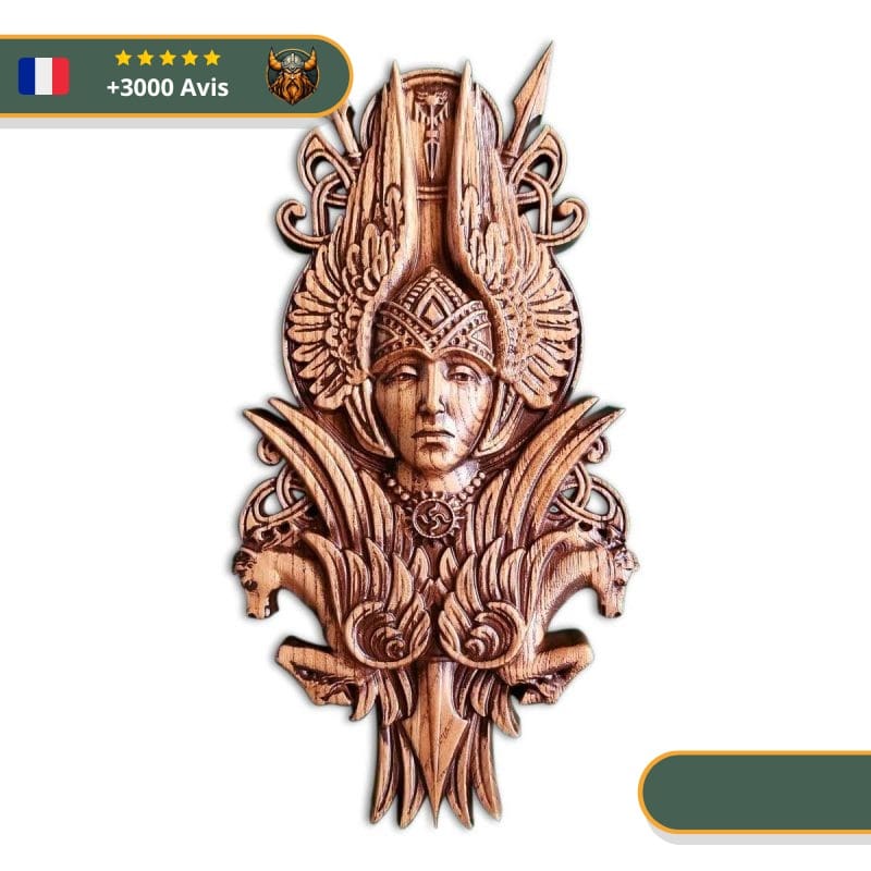 Art Mural Viking Reine des Valkyries