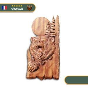 Art Mural Viking Roi des Ours