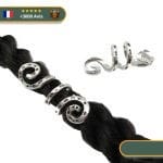 Attaches de tresses femme Viking