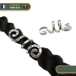 Attaches de tresses femme Viking