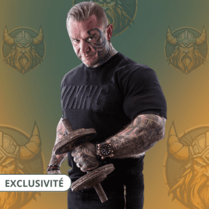 T-shirt musculation Viking Noir