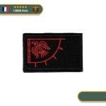 Badge Viking Bannière au Corbeau