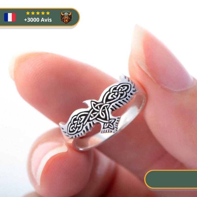 Bague Viking Femme Celtique | Argent – Image 3