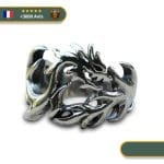 Bague Viking Dragon de feu