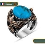 Bague Viking Freyja en argent massif