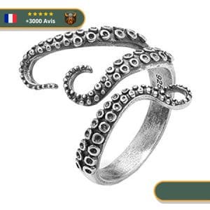Bague Viking Kraken