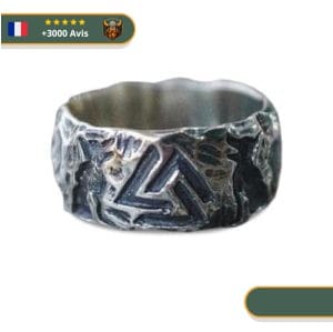 Bague Viking Valknut Ancien