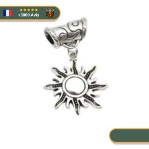 Bague de Tresse Viking Grand Soleil (x6)