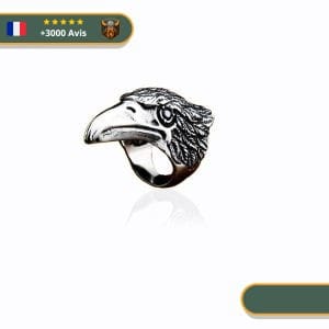 Bague Viking Aigle Du Wessex | Argent Viking-Legends.com