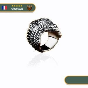 Anneau Aigle Royal | Argent Viking-Legends.com