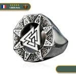 Bague Soleil Vahalla | Argent Viking-Legends.com