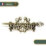 Barrette Cheveux Viking - Or