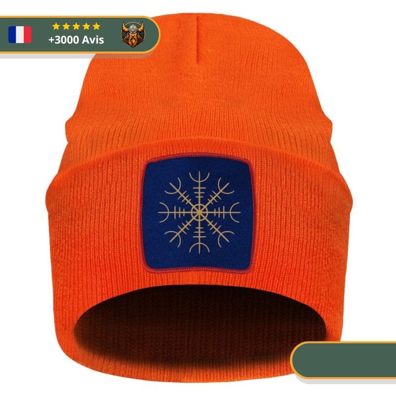 Bonnet Viking Aegishjalmur orange