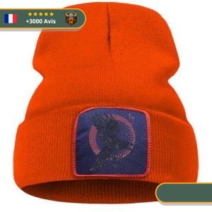 Bonnet Viking Corbeau orange