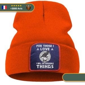 Bonnet Viking Règne de la Mort orange