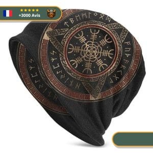 Bonnet Boussole Viking Royal | Noir et Or