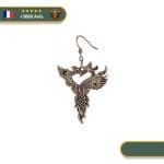 Boucle d'Oreille Viking Phoenix