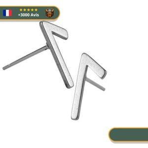 Boucle d'Oreille Viking Rune Laguz