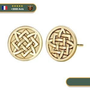 Boucles D'oreilles Runes | Or