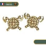 Boucles D'oreilles Bouclier | or