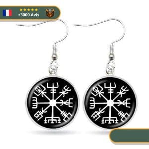 Boucles d'oreilles Vegvisir
