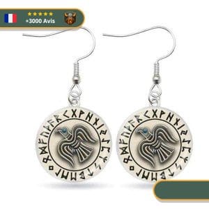 Boucles d'oreilles Hrafnsmerki