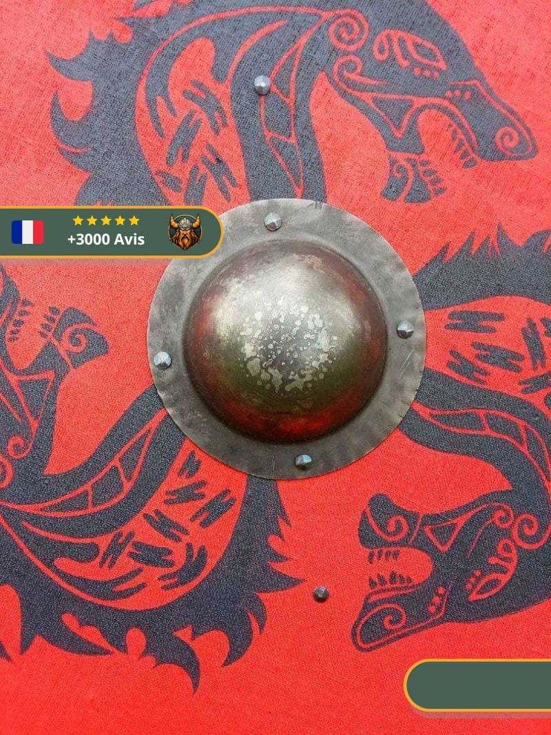 Bouclier Viking Trois Dragons – Image 3