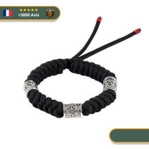 Bracelet Paracorde Viking Perles