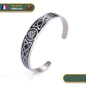 Bracelet Viking Valknut