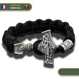 Bracelet Viking Marteau Mjolnir