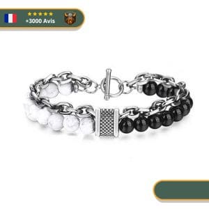 Bracelet Viking perles de Loki