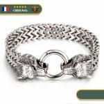 Bracelet Viking Nordique | Argent