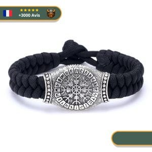Bracelet Viking Boussole Valhalla | Argent