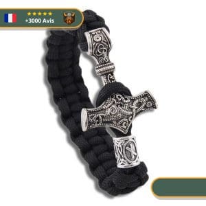 Bracelet Viking Nordique | Argent
