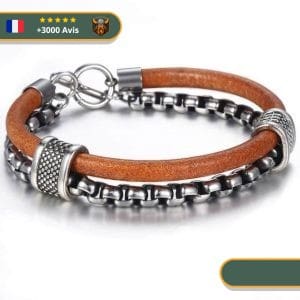 Bracelet Viking Drakkar | Argent