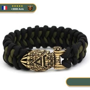 Bracelet Viking Bjorn Patte D'Ours | Or