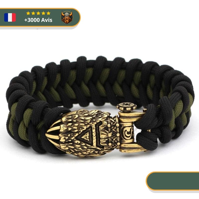 Bracelet Viking Bjorn Patte D'Ours | Or