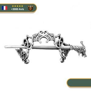 Broche Cheveux Femme Viking