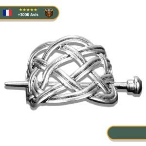 Fibule Viking Queen Kwenthrite | Argent