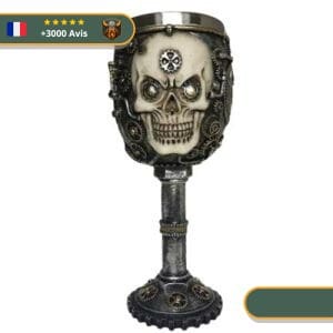 Calice Viking Crâne Steampunk
