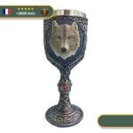Calice Viking Loup Blanc