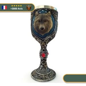 Calice Viking Loup Fenrir