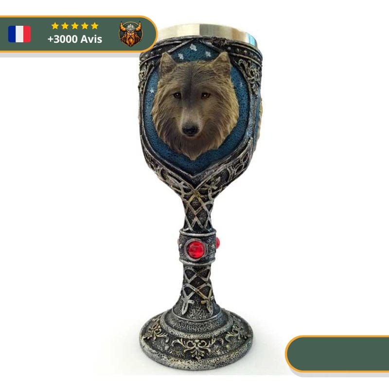 Calice Viking Loup Fenrir