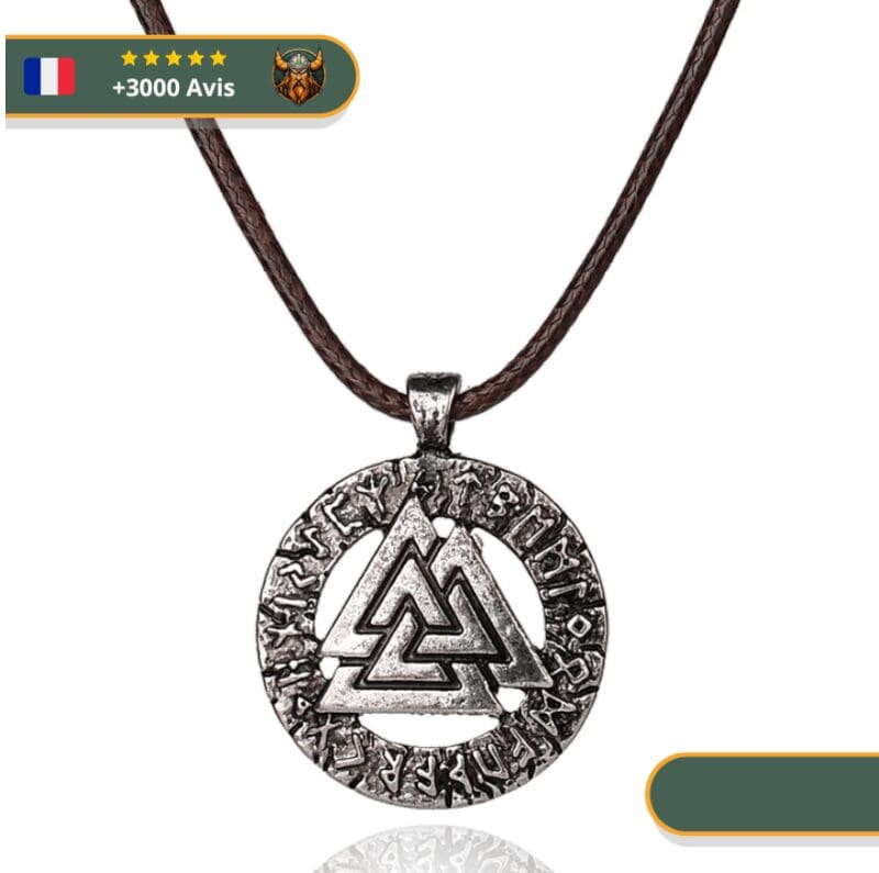 Collier Viking Valknut – Image 3