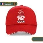 Casquette Viking Odin Rouge