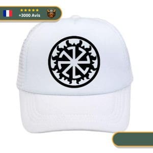 Casquette Scandinave | Blanc et Noir