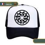 Casquette Scandinave | Noir et Blanc